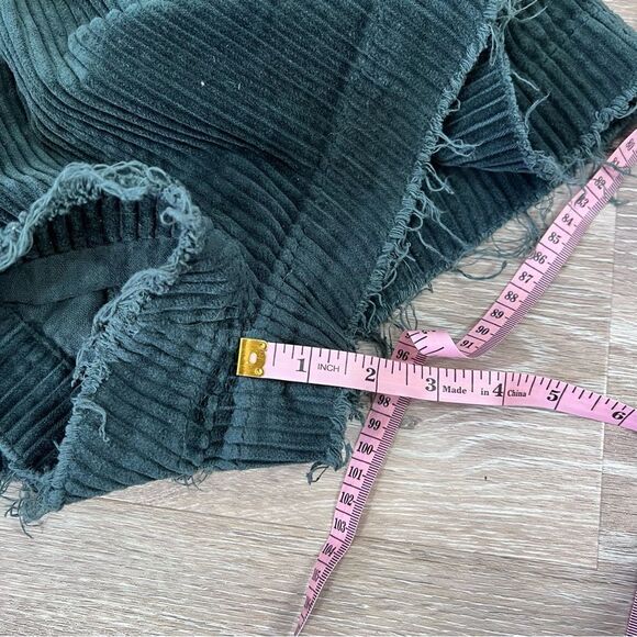 Urban outfitters corduroy frayed pull on shorts high‎ rise - Picture 6 of 6